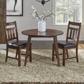 George Oliver Osya Extendable Round Solid Wood Dining Table & Reviews ...