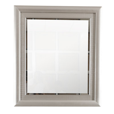 Kat Silver Champagne Wall Mirror