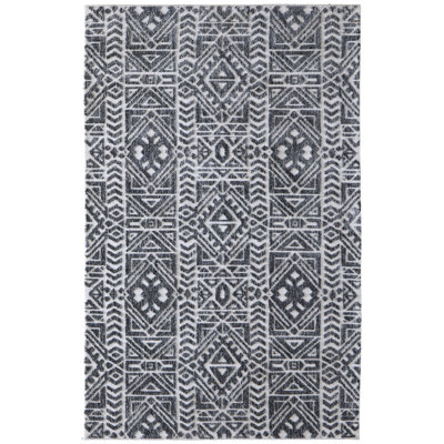 Tapis gris Bucklin