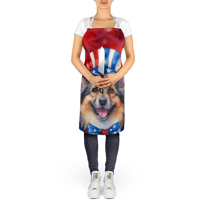 Patriotic American Apron, Belgian Tervuren