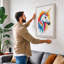 Rainbow Unicorn Dreams Eclectic - Wrapped Canvas-1899883062-1899883058