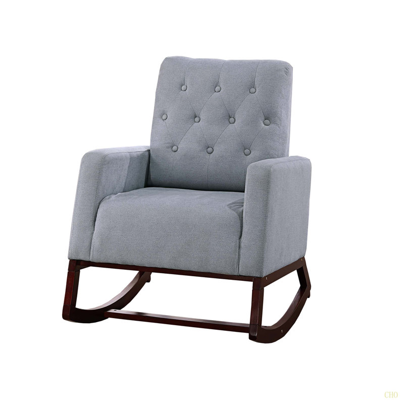Chaise à bascule, Gris