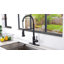 Robinet de cuisine à poignée simple à capteur tactile sans contact 1,8 GPM avec accessoires Willow-93696551