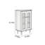 Armoire d'appoint en verre de style Mid-Century