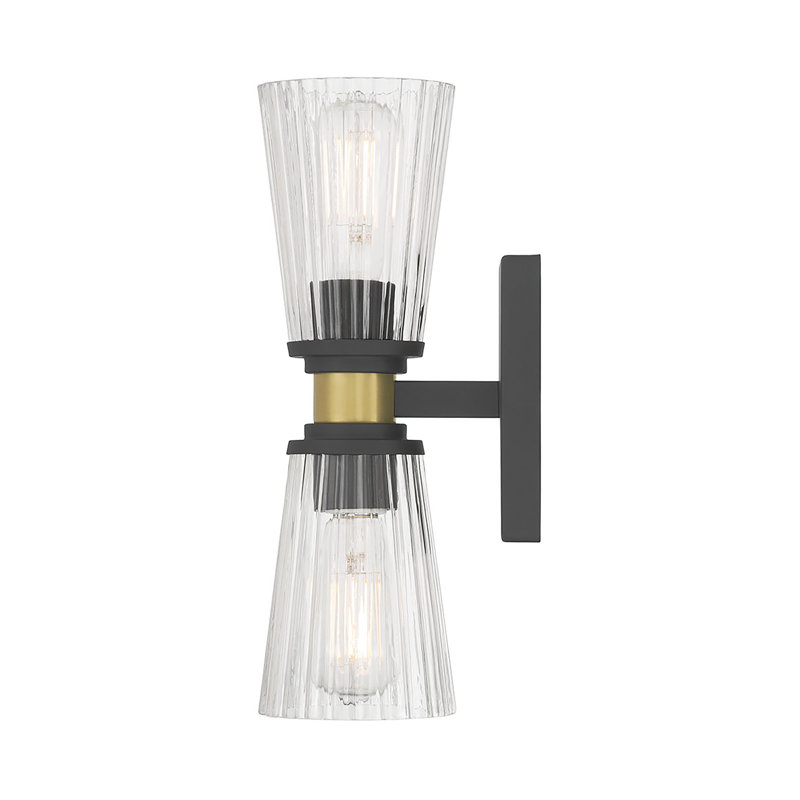 Lustria  13.5" High 2-Light Wall Sconce