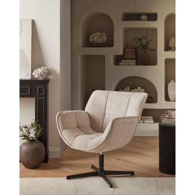 Swivel Armchair AUMA Fabric