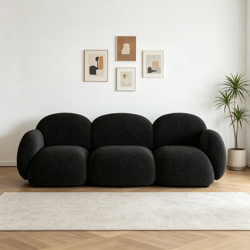 Evas, 77.56" W, Noir