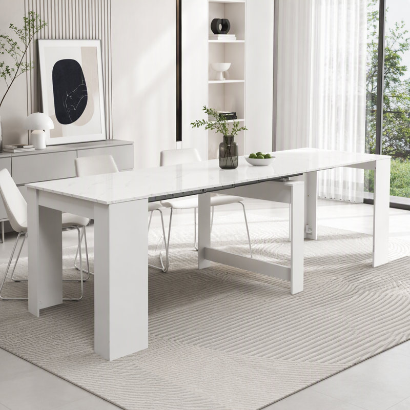 Extendable Console Dining Table
