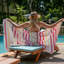 Serviette de plage 100% coton-75204782