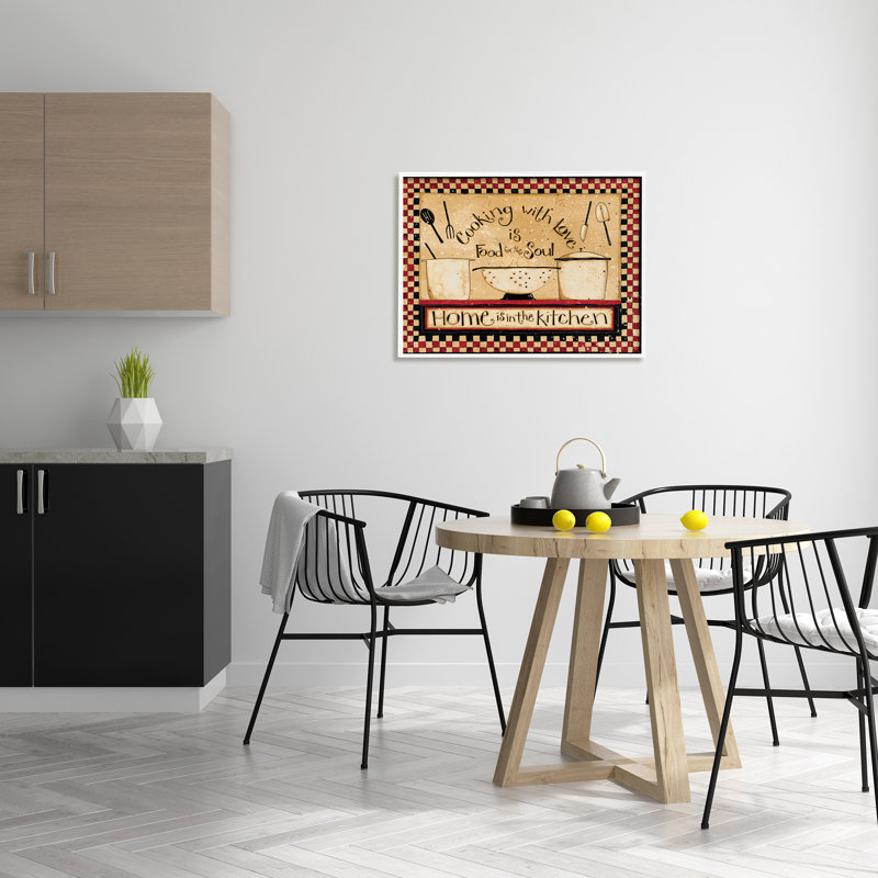 «Cooking with Traditional Traditional Kitchen Kitchen» par Dan DiPaolo - impression d'art graphique