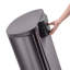 Ensemble de 2 poubelles à pédale en acier inoxydable 2 pièces-80471833