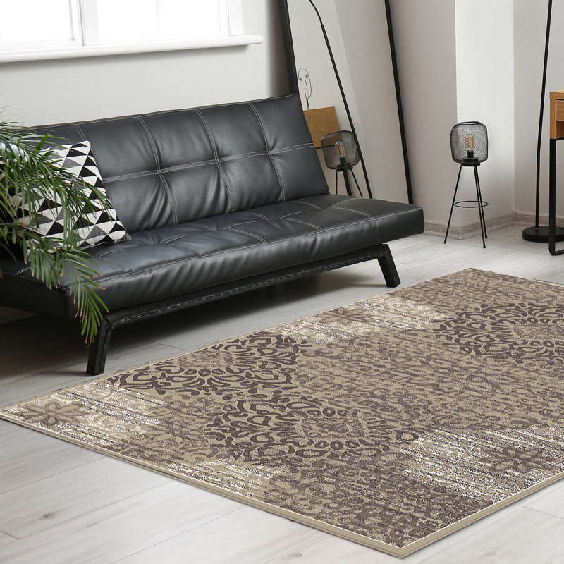 Ackermanville Geometric Indoor Rug, Rectangle 7'10" x 10'6"