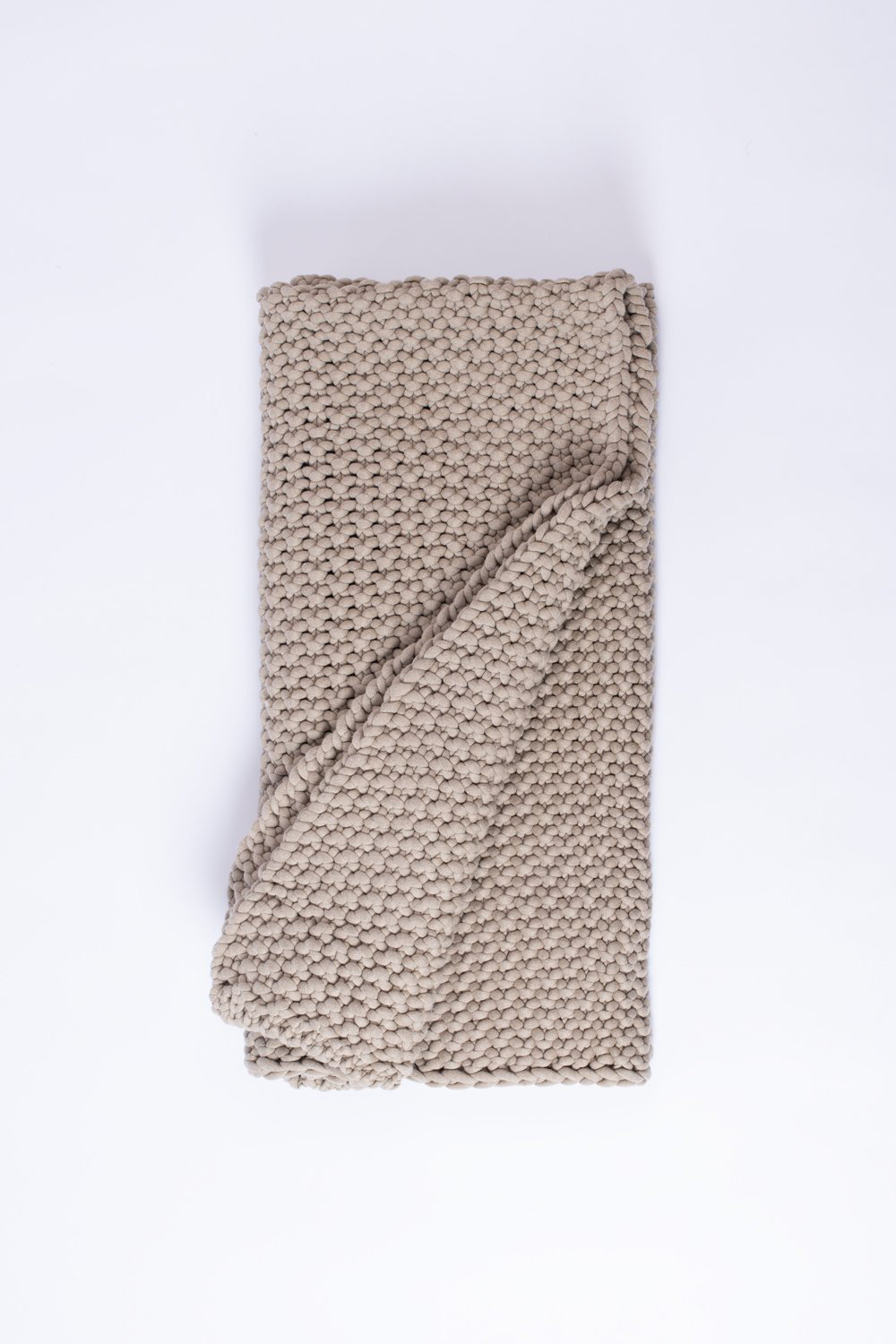 Arnica Throw Blanket, Mushroom