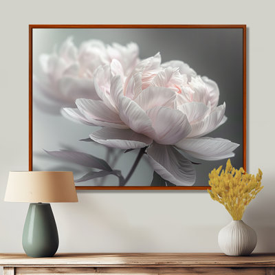 Rozier - Décoration murale pivoines