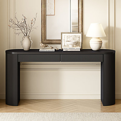 Console de table d'entrée avec tiroirs de rangement