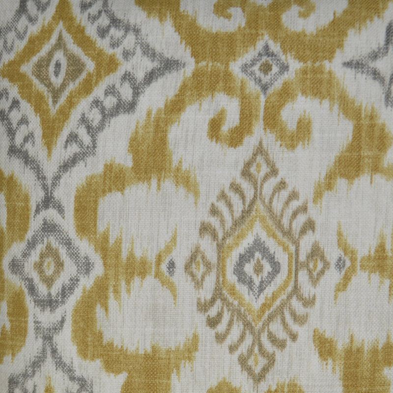 Kantha Ikat Reversible Throw Pillow, 24"H x 24"W
