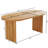Modern Extendable Dining Table with Removable Leaves