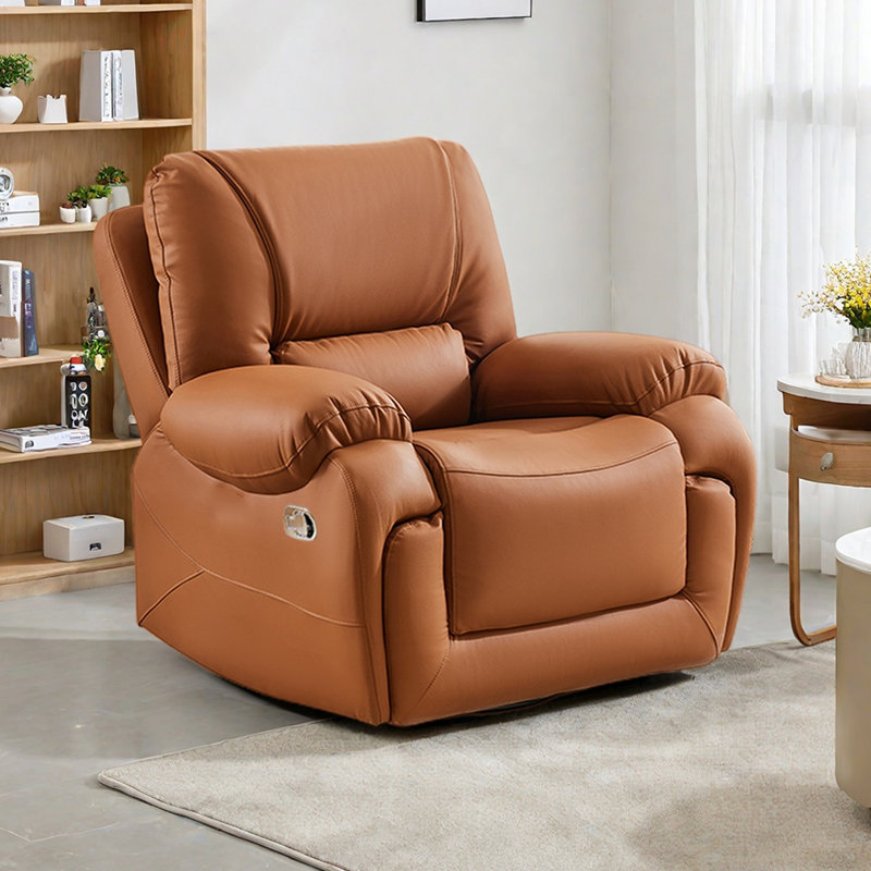Fauteuil inclinable multifonctionnel Modern Leisure, Brun