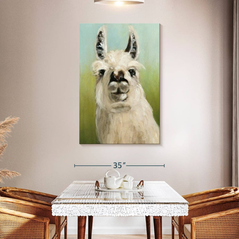 Brampt Who's Your Llama, 48" H x 32" W