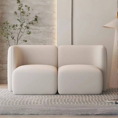 Modern Minimalist Sofa(Set of 2)
