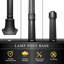 Base de poteau noir Frits H 59 po