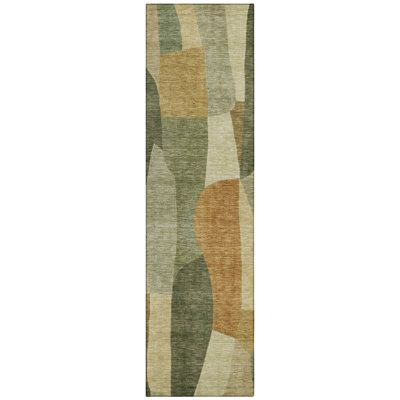 Machine Washable Indoor/Outdoor Jozwiak ACN2376 Abstract Rug