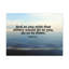 As You Wish Luke 6:31 - Wrapped Canvas Print-702669301