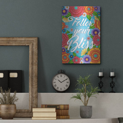«Red Your Barrel Spring» par Hello Angel, art mural en métal Red Barrel Studio®