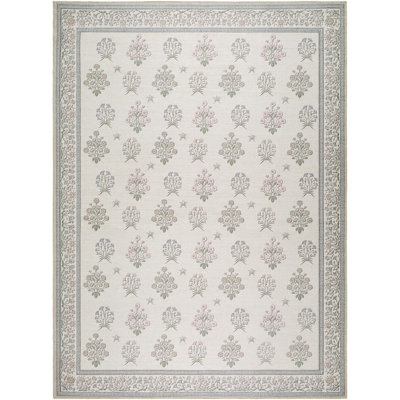 Tapis lavable à la machine Erinn Myla
