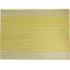 Tapis moderne rayé à double face gris et jaune 8 pi x 11 pi Modern