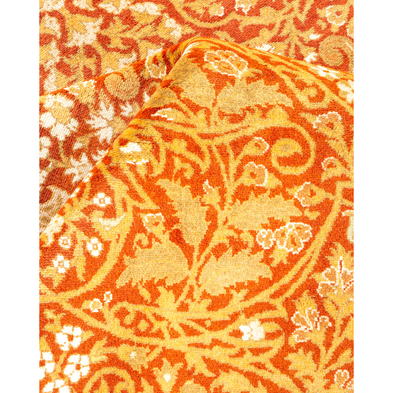 Classic One-of-a-Kind 8' 2" X 8' 4" Hand Knotted Area Rug