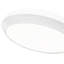 Plafonnier encastré 1 lumière blanc mat 20 pouces Grenshaw-123223106