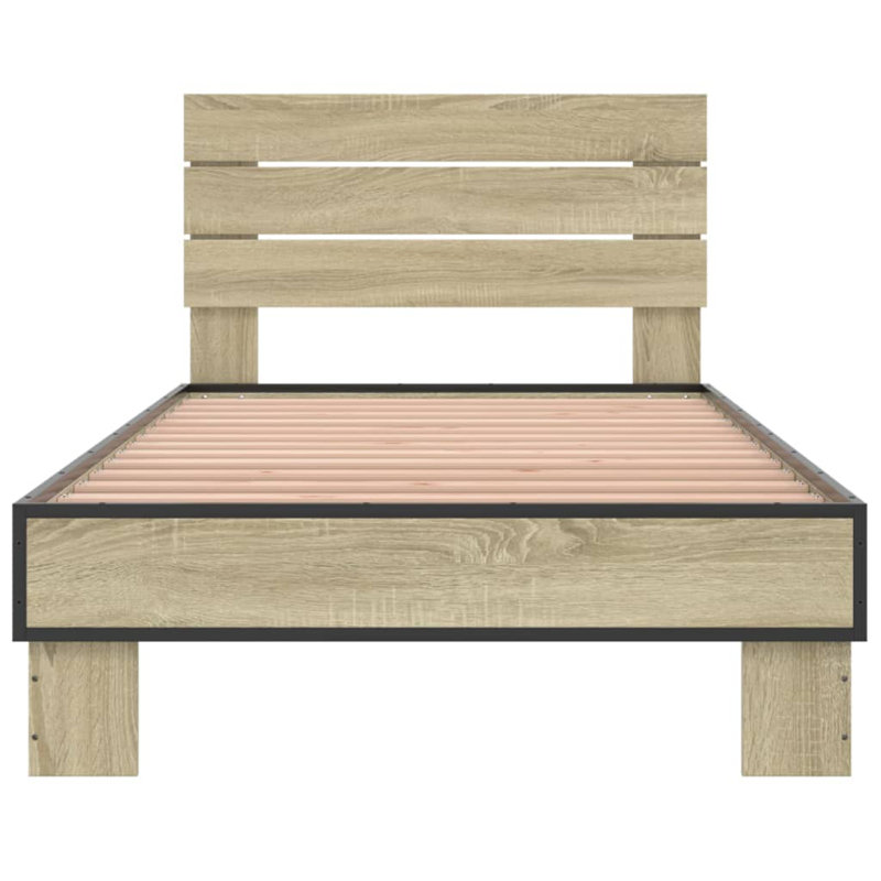 Petrica Bed, European Single (90 x 200cm), Sonoma Oak