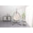 Elegant Outdoor Egg-Shaped Hanging Chair with Stand-1420983993