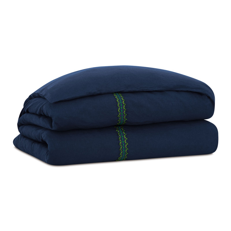 Housse de couette en lin Fairuza Copley, Housse de couette pour lit de jour