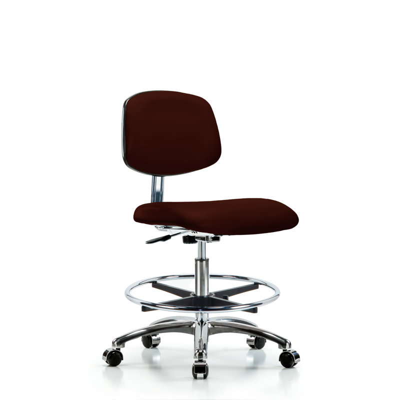 Chaise de dessin Yareli, Bourgogne, Roulettes