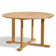 Outdoor Round Teak Dining Table