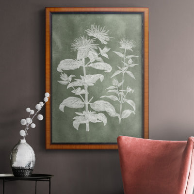 Toile encadrée de qualité supérieure «Sage Impressions III» - prête à être accrochée