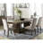 Olia Dining Table, 76-96 Inch Extendable Top With Square Base, Brown