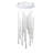 Cascade 21 - Light Polished Nickel LED Cluster Pendant-71757967