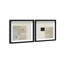 Soft Roughness Set Shadowbox Abstract Print by Oliver Gal, Black Frame, 12 x 12-1110012888-1110012889