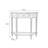 Brown Solid wood Half-circle Console Table-65282580