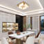 4 - Light 32cm LED Acrylic Flush Mount