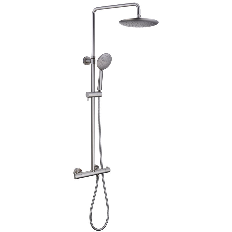 All-In-One Kit with Rough in-Valve, Brushed Nickel
