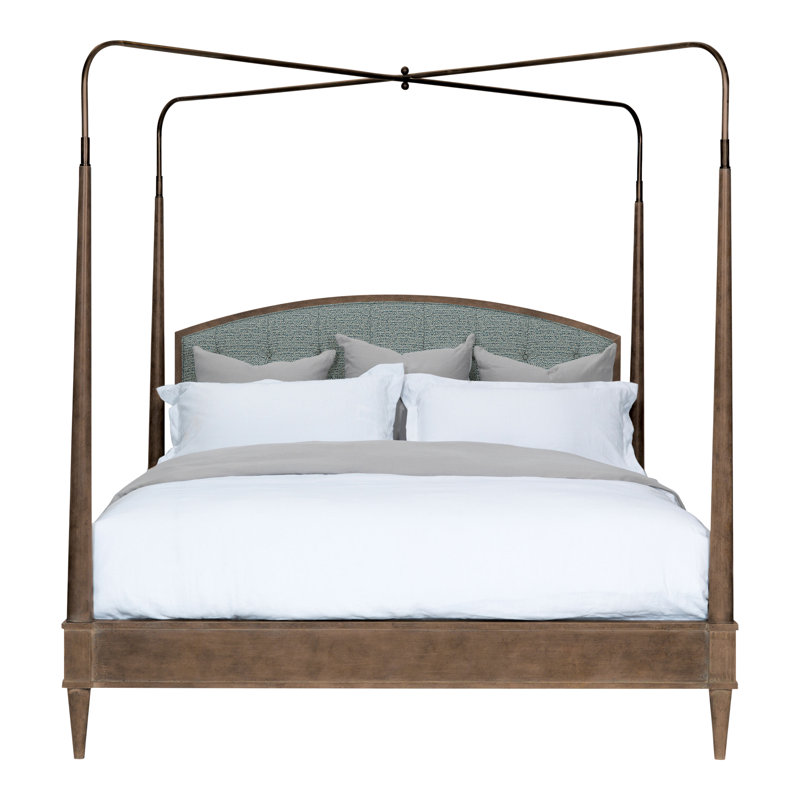 Anderkit Solid Wood Bed, Tuck Cobalt, Navajo