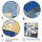 Gold Constructing Blue Realms I - Abstract Shapes Wall Decor-85808365-85808369