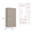 Armoire trois portes Clark, chambre-1953707410