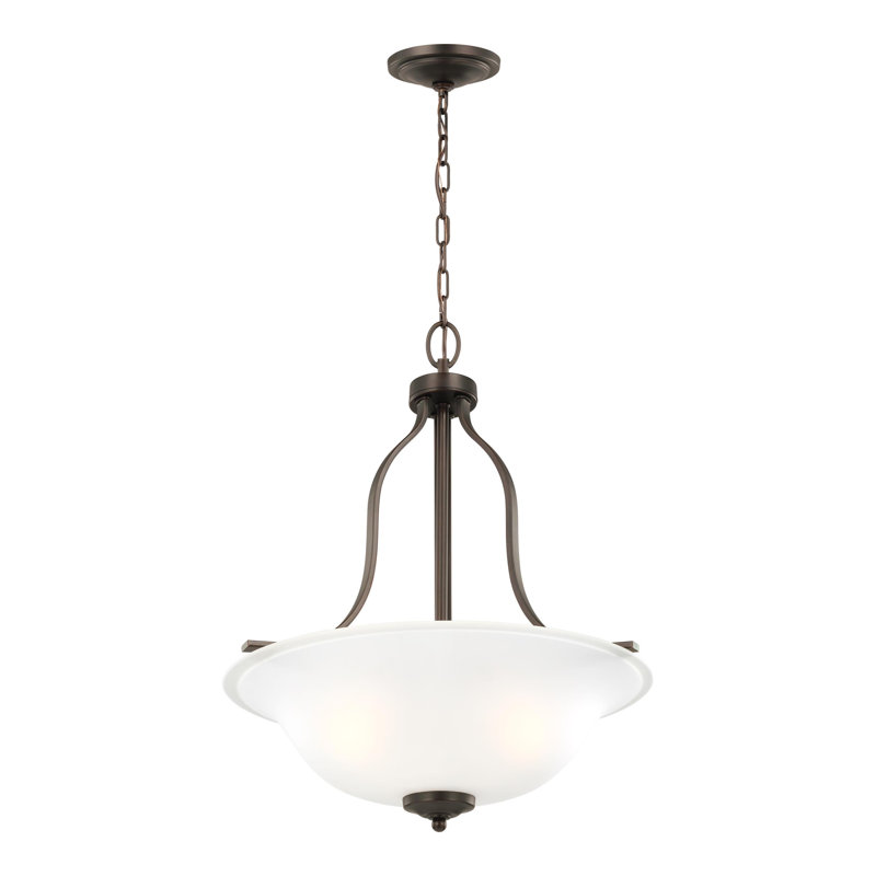 Emmons 3 - Light Single Pendant, Brushed Nickel, No