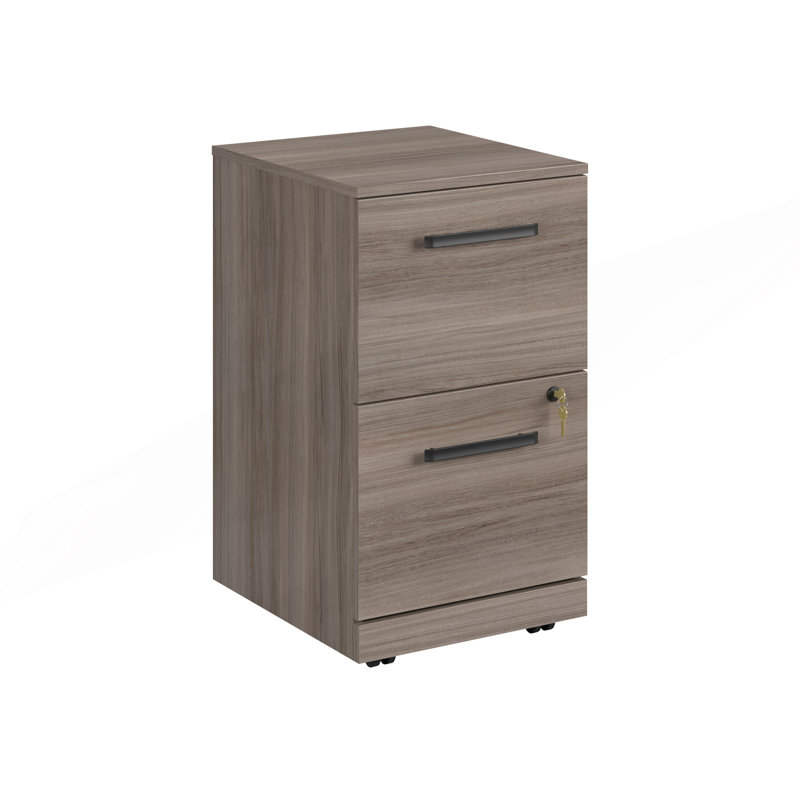 Armoire 2 tiroirs, Brun