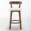 Tabouret de bar en bois massif Nordic-1235026244